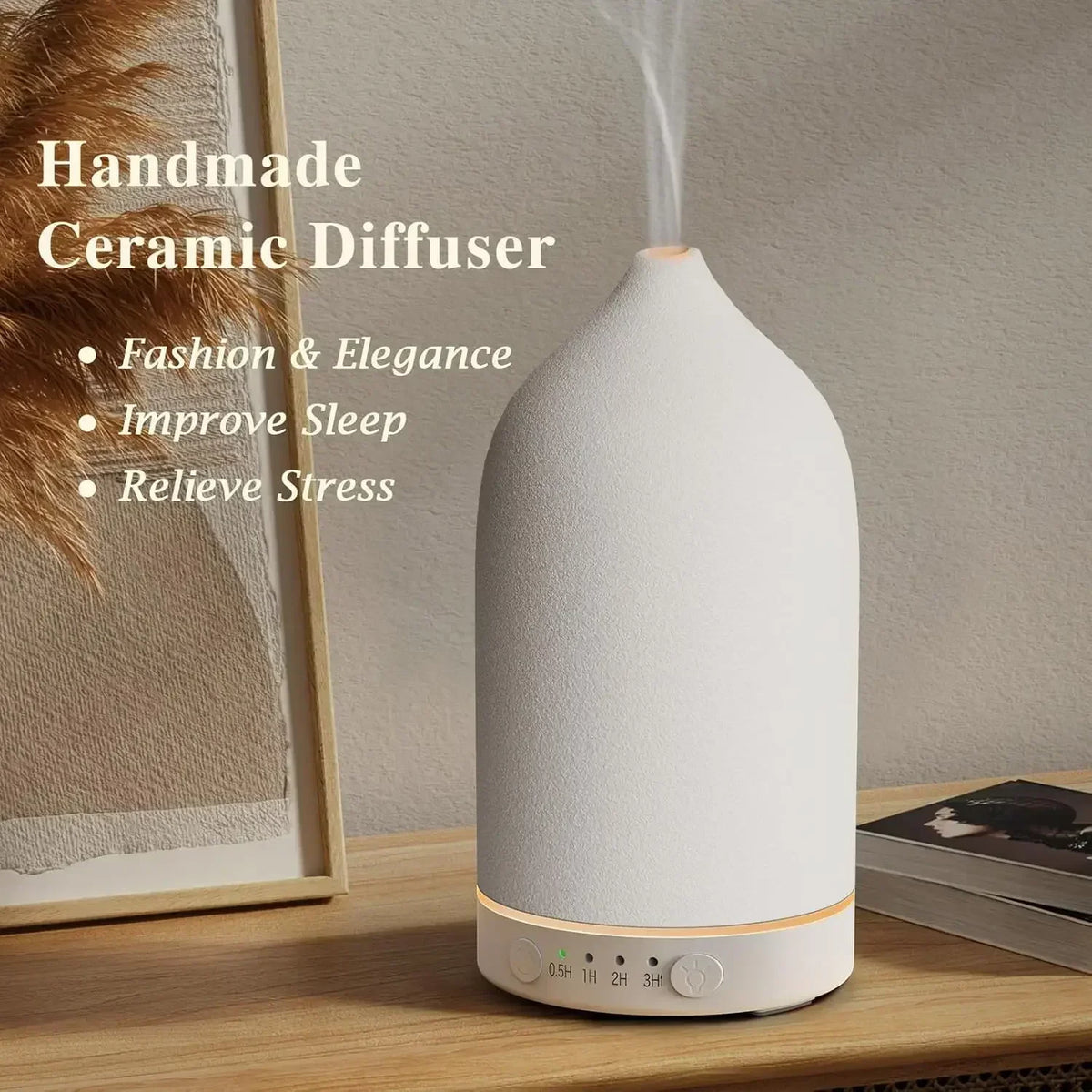 Ceramic Aroma Diffuser with Timer