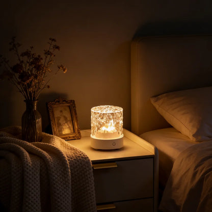 Crystal Water Ripple Night Lamp