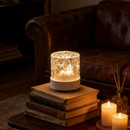 Crystal Water Ripple Night Lamp