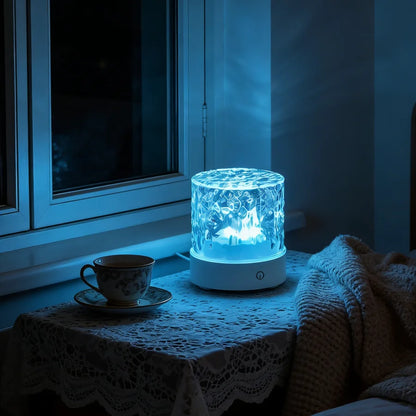 Crystal Water Ripple Night Lamp